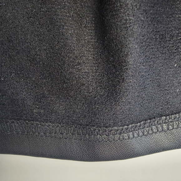 Missguided Faux Leather Short Black Size 10 - Picture 13 of 14